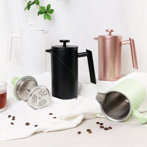 Presse <span class=keywords><strong>à</strong></span> café <span class=keywords><strong>isotherme</strong></span> Tenrey en acier inoxydable avec poignée ergonomique - Product Image 2