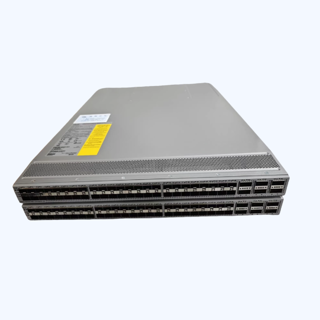 N9K-C93180YC-FX Original New CISCOS Nexus 9300 with 48p 10/25G SFP+ and 6p 100G QSFP28. N9K-C93180YC-FX