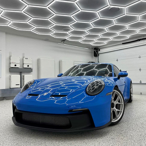 Lumière décorative spéciale pour garage, <span class=keywords><strong>sous</strong></span>-<span class=keywords><strong>sol</strong></span>, entrepôt, atelier de beauté automobile, magasin de voitures, forme hexagonale rectangulaire, 6000K - Product Image 1