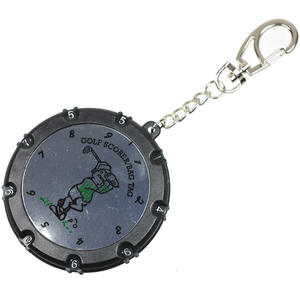 โกลด์/เงิน18หลุมกอล์ฟอุปกรณ์ให้คะแนนคะแนนและผู้ถือ - Product Image 2