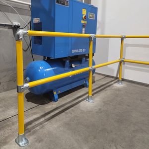 מעקה רכבת להולכי רגל רכבת מעקה מודולרית מערכת רכבת יד מודולרית צינור פלדה ומחסמי הולכי רגל - Product Image 3