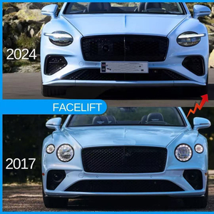 Per Bentley <span class=keywords><strong>Continental</strong></span> <span class=keywords><strong>GT</strong></span> 2004-2024 aggiornamento al Kit carrozzeria 2025 fari anteriori e posteriori paraurti luci posteriori - Product Image 2