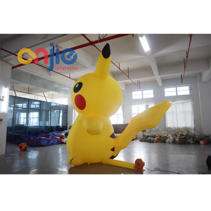 Regalo de Animal de peluche Pikachu de alta calidad para niños, famoso personaje de dibujos animados de Anime Pikachu muñeco de peluche para niños - Product Image 6