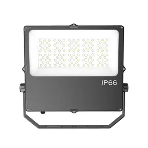 Especificaciones completas Batería de alta capacidad LED Luz de inundación Lente óptica 80W a 150W Potencia LED Lámpara de inundación al aire libre