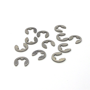 Karbon çelik yapış harici E klip tipi klips tutma halkası boyutları 2mm-15mm mevcut çin fabrika - Product Image 1