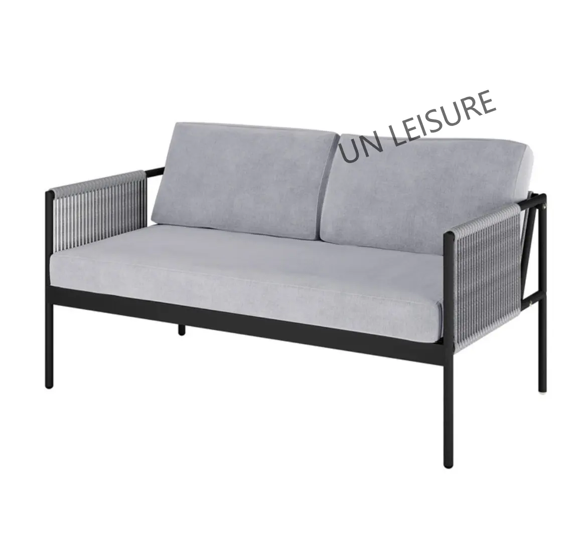 In alluminio nuvola sezionale reclinabile mobili da esterno set di mobili da giardino per ristorante bianco all'aperto lounge