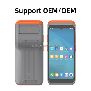 Di động POS thiết bị đầu cuối 6 inch gồ ghề PDA Máy quét mã vạch với máy in Wifi NFC 4 gam LTE dữ liệu Collector - Product Image 2