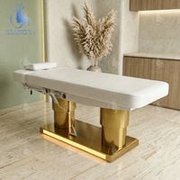 Table de massage électrique pour salon de beauté, spa, esthéticienne, lit de soin des cils