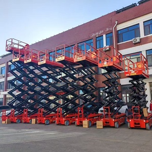 Piattaforma Elevatrice a Forbice Elettrica 12m per Sollevamento, Trazione e Posizionamento - Product Image 2