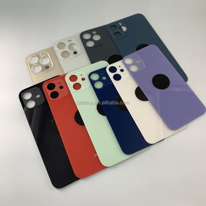 Vitre arrière grand trou pour <span class=keywords><strong>iPhone</strong></span> 12 pro max 12 mini, vitre de couverture arrière remplacer pour 11 PRO MAX X XS MAX XR <span class=keywords><strong>8</strong></span> <span class=keywords><strong>PLUS</strong></span> SE - Product Image 6