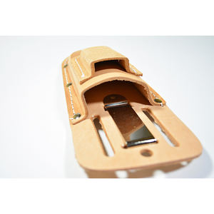 กระเป๋าใส่เครื่องมือช่างหนังแท้คุณภาพพรีเมียม งานแฮนด์เมด ทนทาน พร้อมคลิปหนีบ สำหรับช่างไฟฟ้า ทำสวน และงานก่อสร้าง - Product Image 4