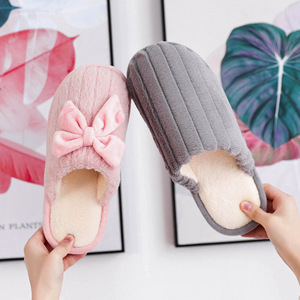 Pantofole Invernali da <span class=keywords><strong>Donna</strong></span> con Plateau, Ricamate, Casual, in Pelliccia, Morbide, Personalizzate, per <span class=keywords><strong>Casa</strong></span>, in EVA, per Camera da Letto, in Peluche, Vendita all'Ingrosso - Product Image 1