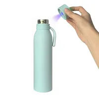 Lai di Cristallo 700ml In Acciaio Inox Tazza di Vuoto UV Bottiglie di Acqua Intelligente UV Luce Bottiglia della Bevanda