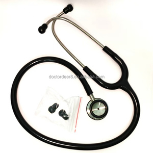 קלאסי נירוסטה ראש כפול ראש סטיטוסקופ ערמון גבוהה דיאפרגמה רופא צבי ZY-5007 pvc - Product Image 6