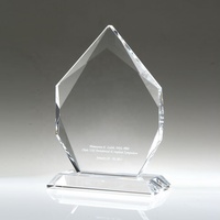 Vente en gros de Plaques de récompense en cristal acrylique transparent personnalisées, prix acrylique 3d vierge