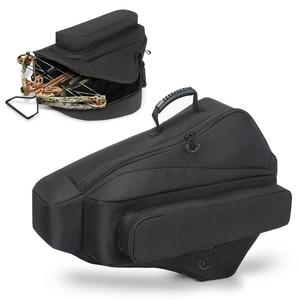 Resistente tela da palestra con impugnatura per arc con arco borsa a forma di tamburo con tasche per strumenti musicali di caccia protezione - Product Image 2