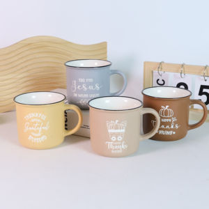 Tasse en émail de haute qualité personnalisée pour les <span class=keywords><strong>enfants</strong></span>, les camarades de classe, les collègues et les amis à la maison, au bureau ou à l'école - Product Image 1