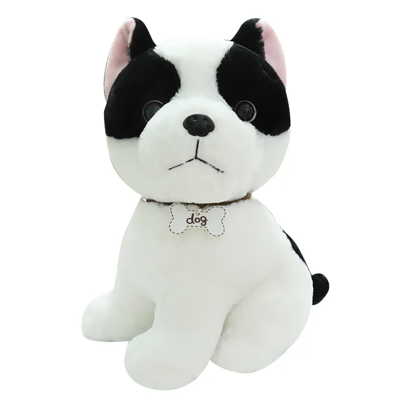 wholesale Cute Simulation Dog Plush Toys Lifelike Animals Toy Stuffed Animal For Baby Boy 22cm