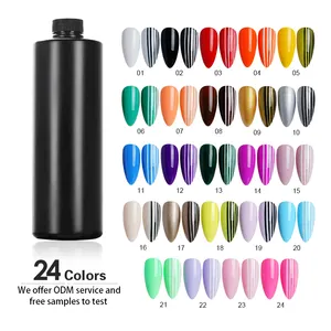 Wholesale China Supplier New Product custom Colors Acrylic Nails Art Liner painted uv nail Gel polish