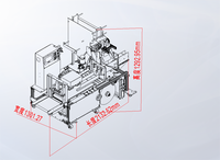 Machine à emballer de comptage multi-paille Nanzhu Machine d'emballage horizontale avec prix d'usine