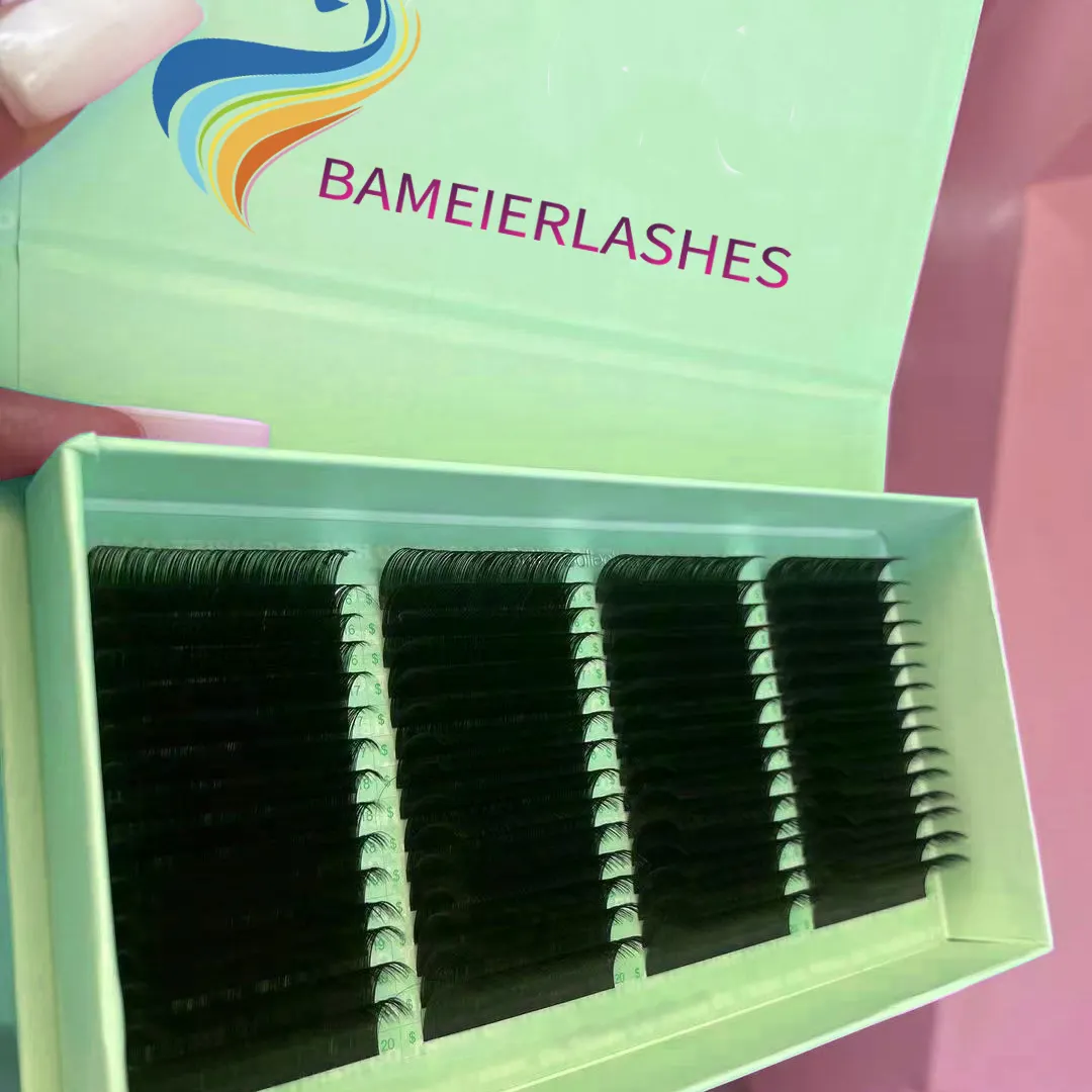 Bameier XL Lash khay bán buôn 0.05 CC 8mm-25mm nhà sản xuất mở rộng lông mi chồn Hàn Quốc