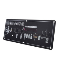 3.7V 5V Rechargeable numérique Bluetooths 5.3 amplificateur de puissance Audio stéréo insérer carte écran d'affichage chinois récepteur amplificateur