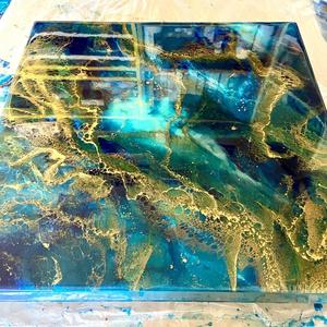Alida 6628 Crystal Clear Epoxy Resin for Art Crafts River <strong>Tables</strong> and Coating Projects - Product Image 3