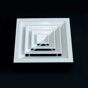 ช่องระบายอากาศติดผนังแบบสี่ทาง สำหรับเครื่องปรับอากาศ ช่องลมเข้า-ออก  ลดราคาพิเศษ - Product Image 1