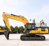 Excavatrice populaire XE330E de 32,5 tonnes avec godet de 1,4 m³, idéale pour les travaux de terrassement et de construction routière