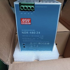 Nuevo y Original MEAN WELL DIN Rail Fuente de alimentación conmutada <span class=keywords><strong>NDR</strong></span> 48V 10A - Product Image 4