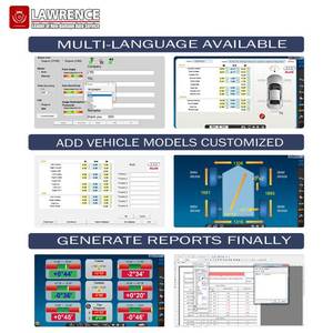 Hướng dẫn sử dụng bốn bánh xe sắp xếp 3D ô tô lốp xe aligner thiết bị tự động nâng lốp Changer máy <span class=keywords><strong>2</strong></span> bài Nâng Bánh Xe liên kết - Product Image 3