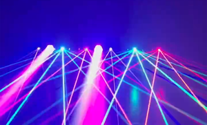 <span class=keywords><strong>Led</strong></span> mắt hiệu suất đám cưới RGBW laser quét chùm ánh sáng dải 6 + 6 dầm nhuộm lắc đầu bầu không khí di chuyển sân khấu DMX512 - Product Image 6