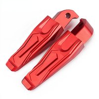 Scooter Nmax 155 accessoires moto passager arrière repose-pieds repose-pieds pédale pour Yamaha NMAX155/125 XMAX300/250 repose-pieds