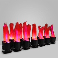 Lampe LED à flamme artificielle pour spectacles sur scène, fêtes de feu de camp, lumière de flamme électronique, simulation de foyer