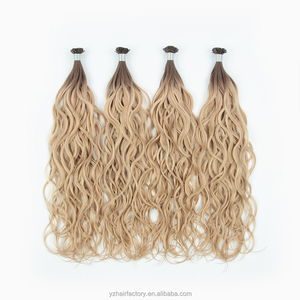 ต่อผมคุณภาพสูง Yuanzhen แบบ K Tip ผมแท้รัสเซียแบบ Double Drawn  ต่อผมแบบเคราตินปลายแบน - Product Image 5