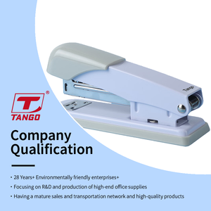 נוח עבור סטודנטים 25 עמודים <span class=keywords><strong>stapler</strong></span> אפור קטן <span class=keywords><strong>stapler</strong></span> tango משרד כבד תבשיל כסף nromal - Product Image 2