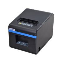 Xprinter XP-N160II 80Mm Printer POS Thermal dengan Pemotong Otomatis untuk Toko Depan Dapur Restoran