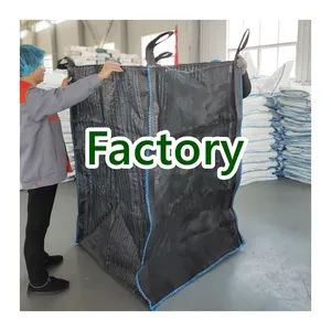 mesh PE big bag/ sample free breathable firewood big jumbo Bag steel fire bulk bag