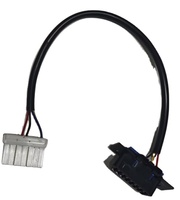 Cable de Extensión OBD2 Starcharm, Conector Lector de Códigos de Diagnóstico Automotriz, 9-16V, 30cm, para Tesla Model S Pre 2015