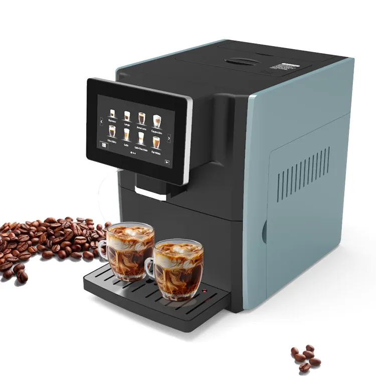 Home use bean to cup fully automatic rinsing expresso coffee machine with 19bar ULKA pump