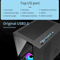OEM Design Computer Case Pc Gaming Usb 3.0 M-ATX/ITX Cases Computer Cases & Towers for Desktop