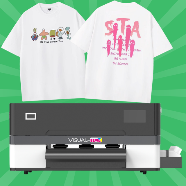 New Desktop DTF Printer A3 A4 13Inch Xp600 Epson L805 L1800 I3200 Printhead or T-Shirt Textile Fabric PET Film Transfer