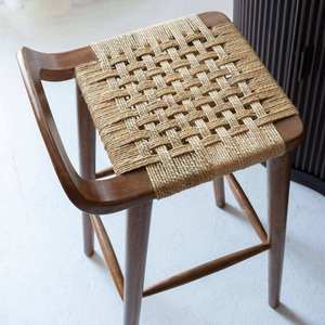 Luxury Industrial Brown Leather Bar <b>Stool</b> <b>with</b> Black Metal Frame and Comfortable Upholstered Seat for Modern <b>Kitchen</b> <b>Island</b> Home - Product Image 6
