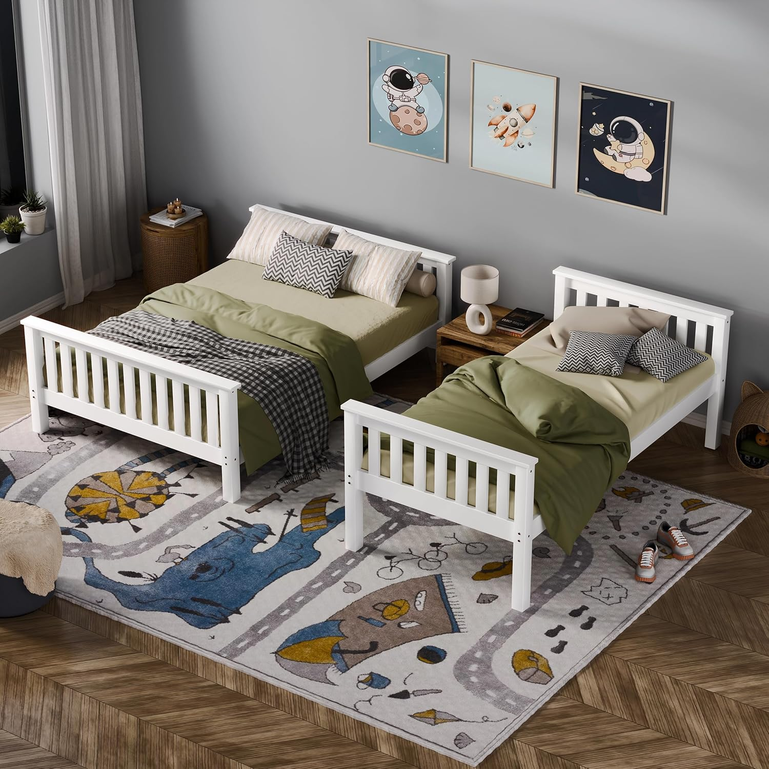 Portable Bunk Beds Durable, Foldable, Adjustable