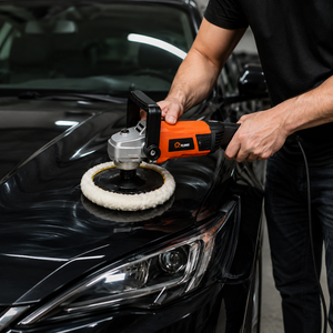 Lucidatrice Elettrica per Auto da 150mm, Macchina Lucidatrice Rotativa <span class=keywords><strong>a</strong></span> Velocità Variabile per Auto, Barche, Marmo e <span class=keywords><strong>Mobili</strong></span> - Product Image 3