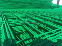 Clôture en treillis métallique 3D de haute qualité, revêtue de PVC, clôture en treillis métallique soudé galvanisé, panneau de clôture extérieur