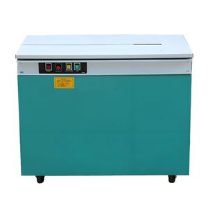 Máquina flejadora de cajas tipo PP, máquina flejadora de plástico termofusible, máquina flejadora semiautomática - Product Image 2