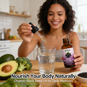 <span class=keywords><strong>Aceite</strong></span> <span class=keywords><strong>de</strong></span> <span class=keywords><strong>Semillas</strong></span> <span class=keywords><strong>de</strong></span> Comino Negro OEM, Suplemento para Adultos para el Apoyo Inmunológico y la Energía, Promueve la Salud General, Ingredientes Orgánicos - Product Image 4