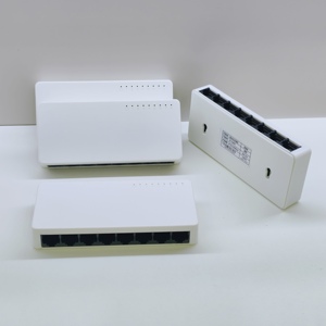 Mini-commutateur Ethernet de bureau haute performance avec coque en plastique, 8 ports, 100 Mbps, pour câble Internet, ordinateur portable et routeur - Product Image 3