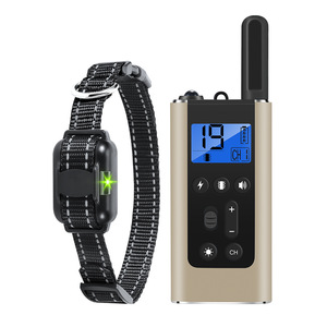 Collar automático de control de ladridos para mascotas, dispositivo de entrenamiento remoto a prueba de agua, alcance de 800M, entrenador de perros multifunción, negro, azul, morado - Product Image 2